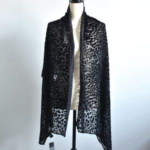 DKNY Animal Print Sheer Wrap